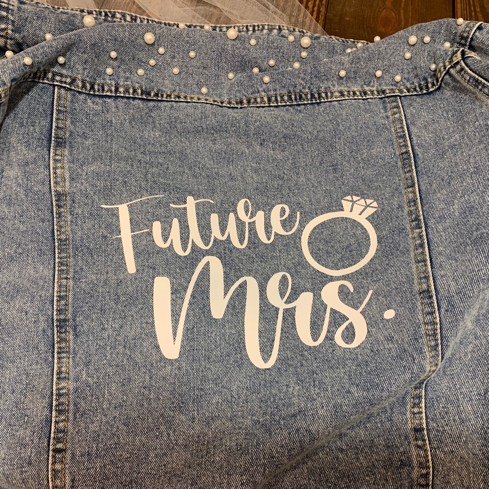 Bride jean jacket